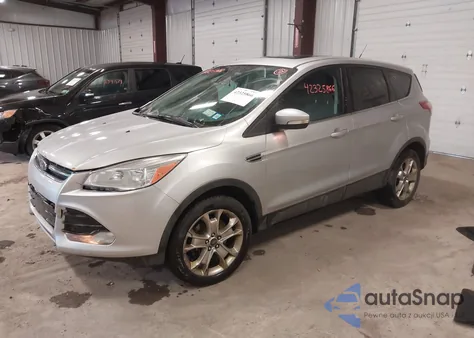 2013 Ford Escape Sel z USA, uszkodzony, nr VIN 1FMCU9H98DUD72866